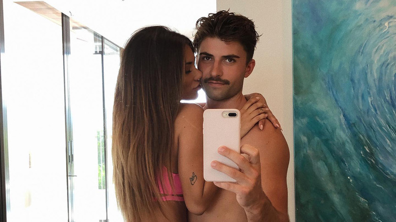 Lorena and Luka Brunton selfie