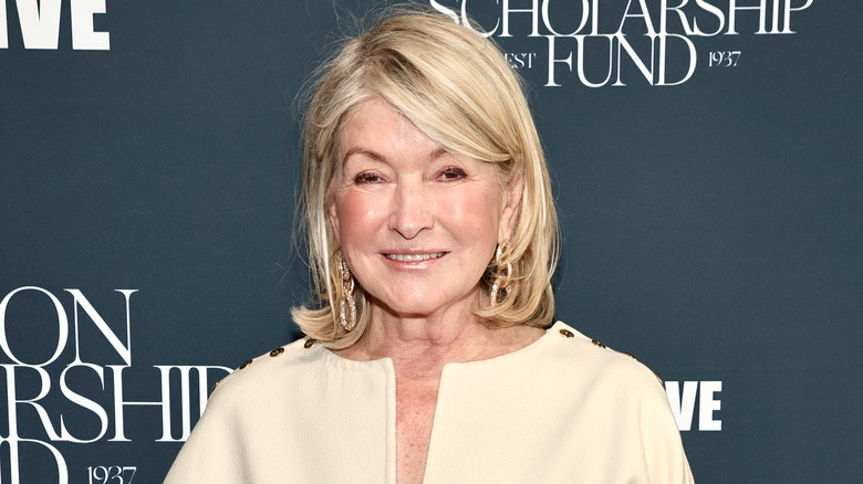 Martha Stewart smiling