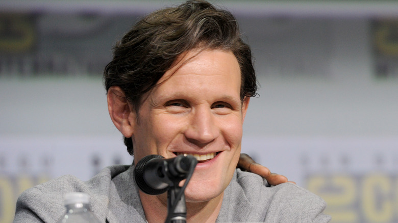 Matt Smith at a press event