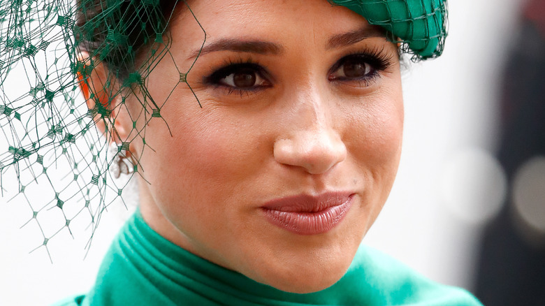 Meghan Markle green hat