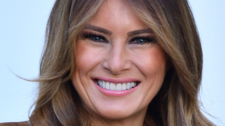 Melania Trump smiling