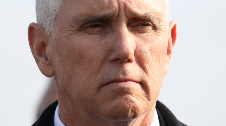 Mike Pence frowning 