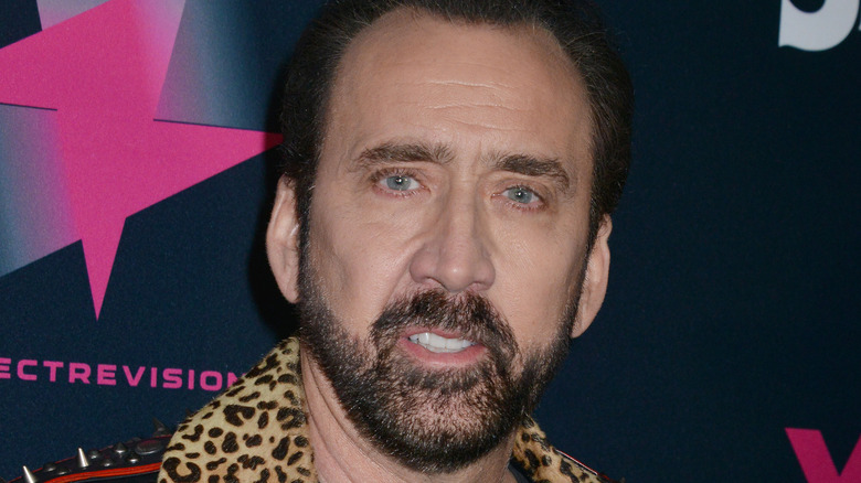 Nicolas Cage at special screening of Color Out Of Space in 2020.