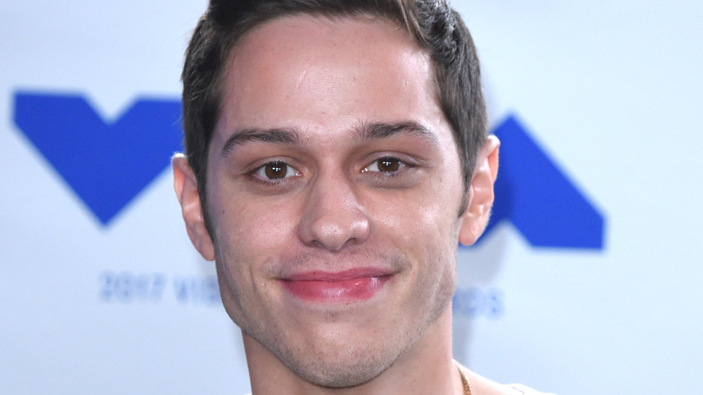 Pete Davidson smiling