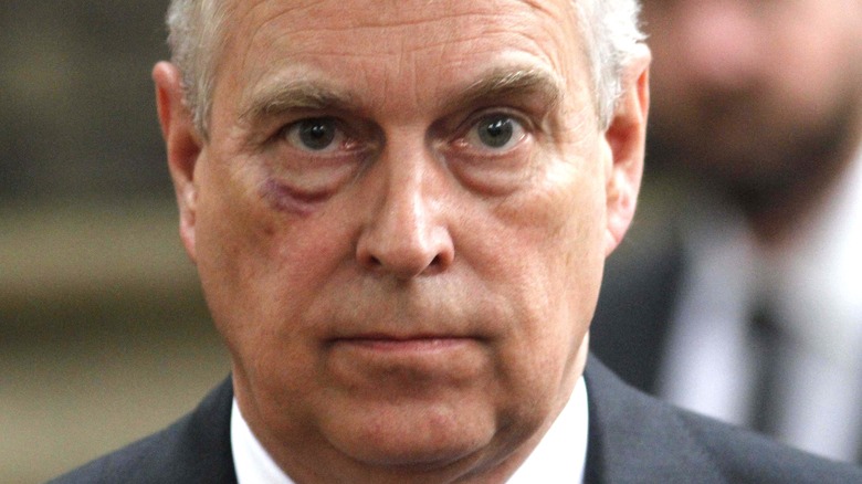 Prince Andrew at a royal engagement