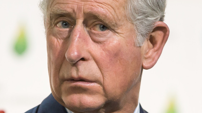 Prince Charles looking worried