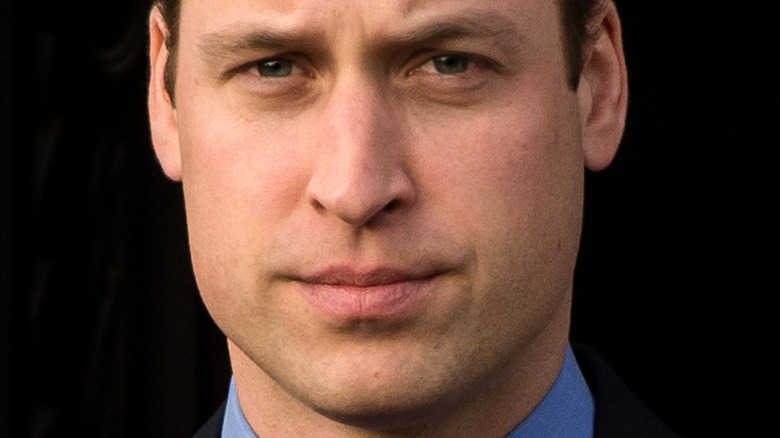 Prince William furrowed brow