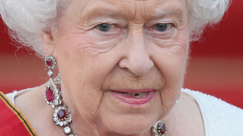 Queen Elizabeth ruby jewelry