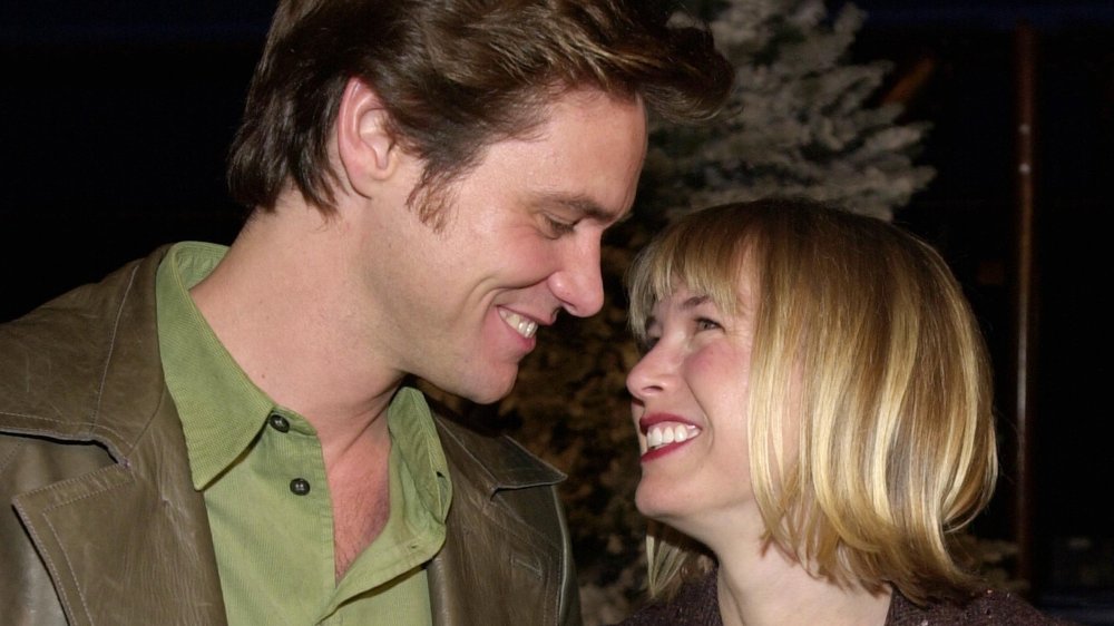 Renée Zellweger and Jim Carrey