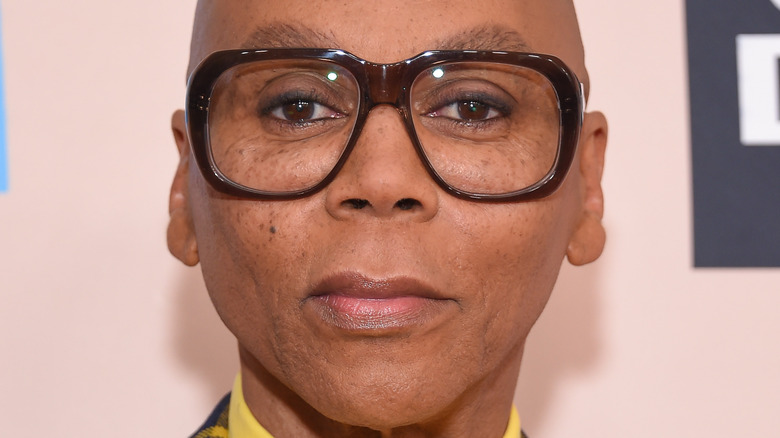RuPaul black glasses