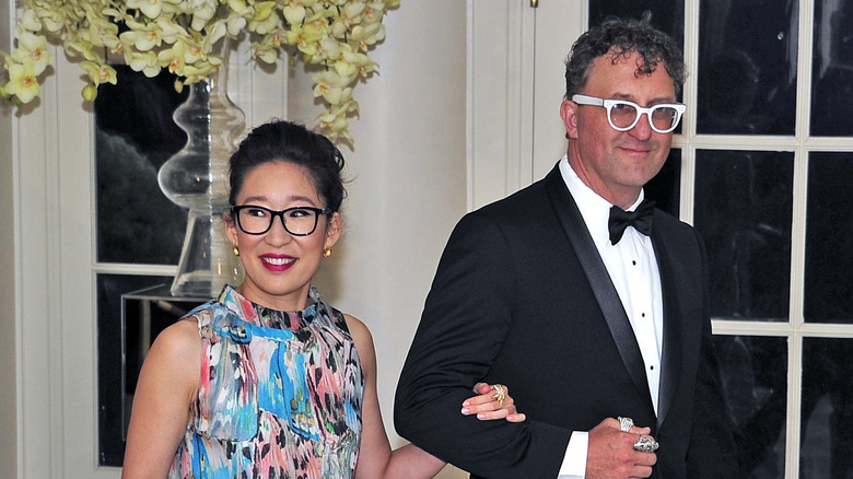 Sandra Oh and Lev Rukhin
