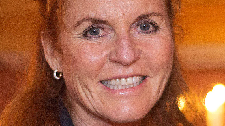 Sarah Ferguson smiling