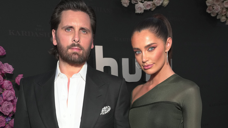 Scott Disick and Rebecca Donaldson on a 2022 red carpet
