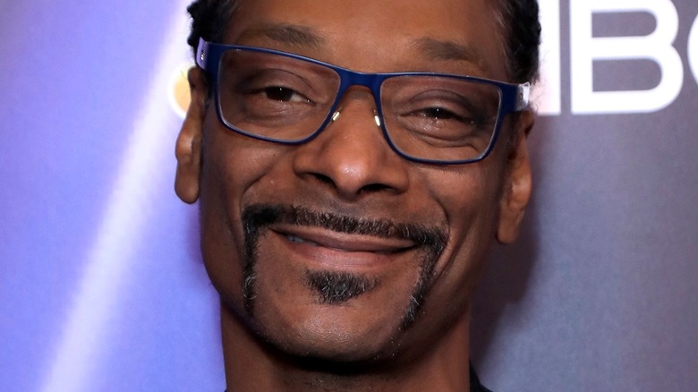 Snoop Dogg smiling