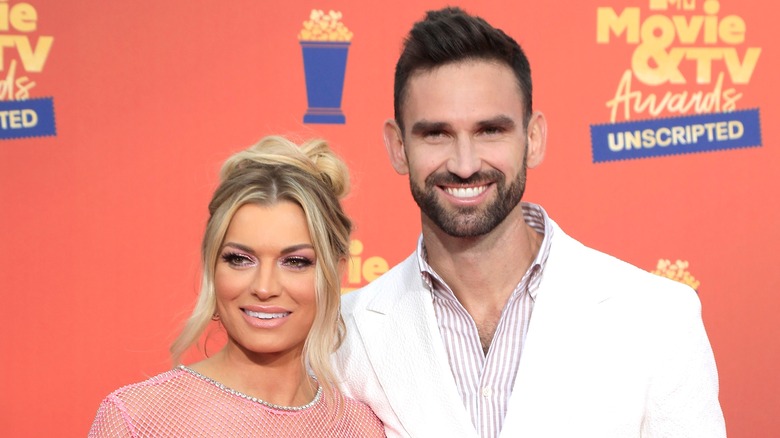 Lindsay Hubbard and Carl Radke on the red carpet