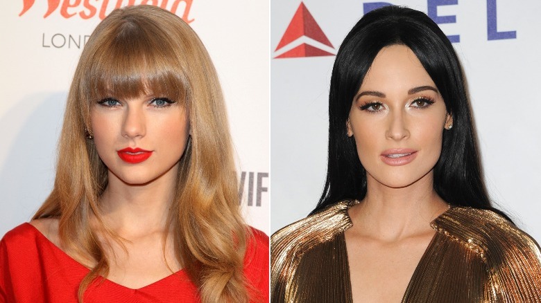 Taylor Swift and Kacey Musgraves on the red carpet