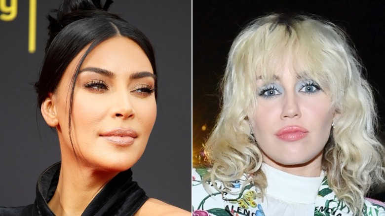 Kim Kardashian and Miley Cyrus