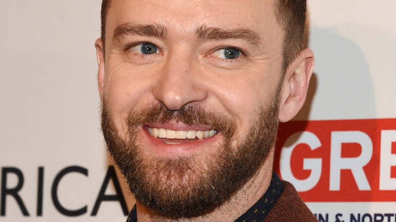 Justin Timberlake smiling