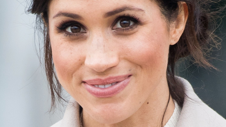 Meghan Markle brown eyes