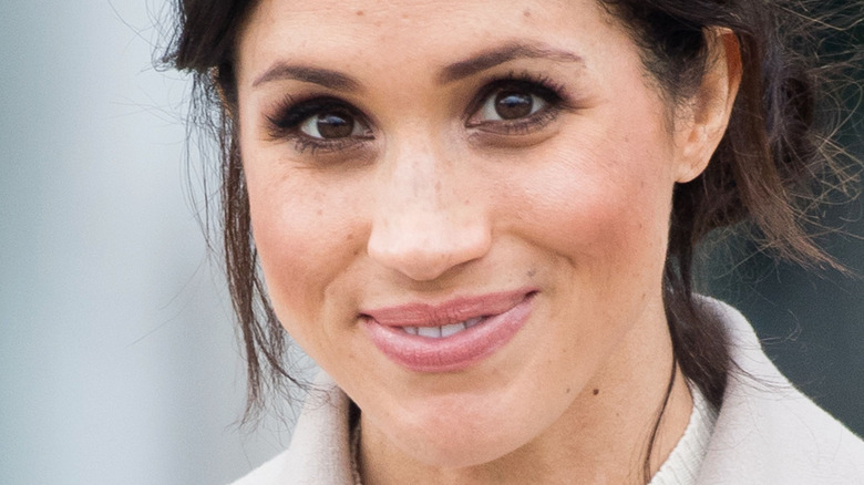 Meghan Markle smiling