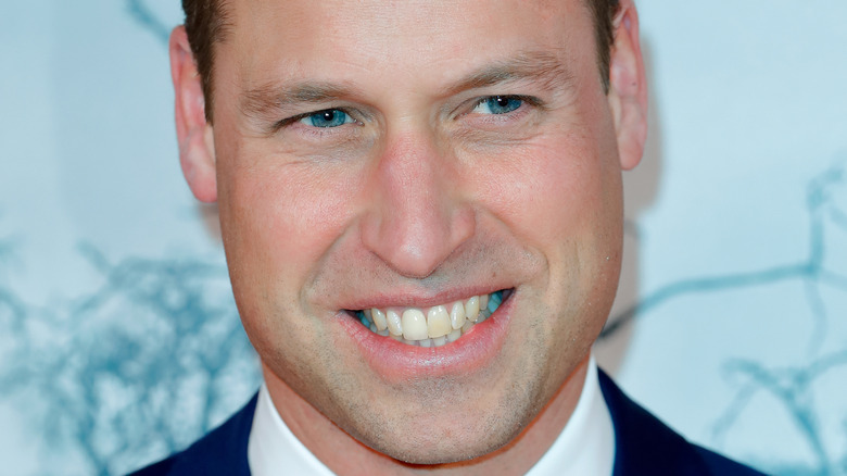 Prince William smiling