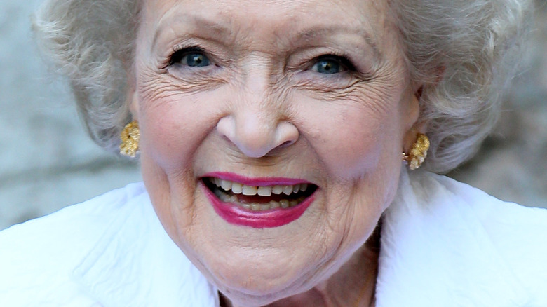 Betty White smiling 