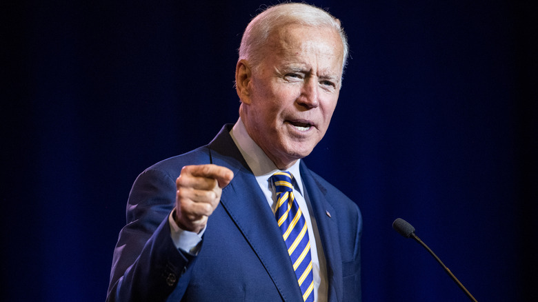 Joe Biden speaking