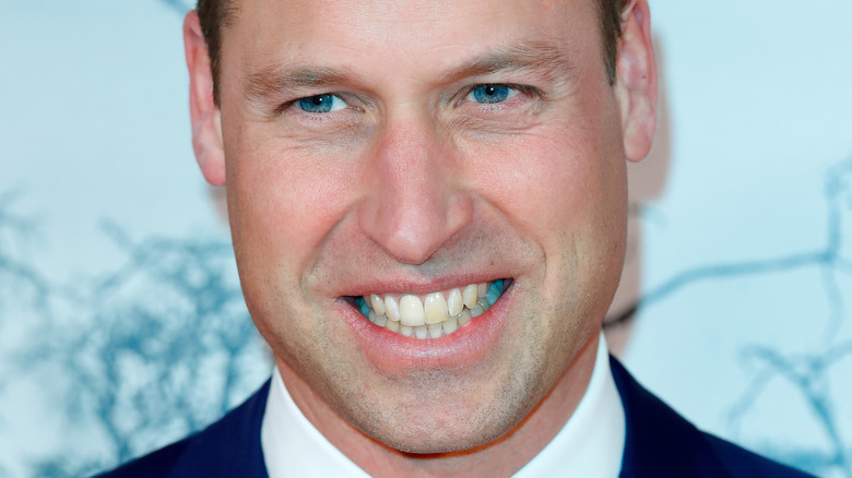 Prince William smiling