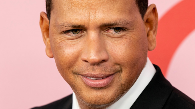 Alex Rodriguez smiling