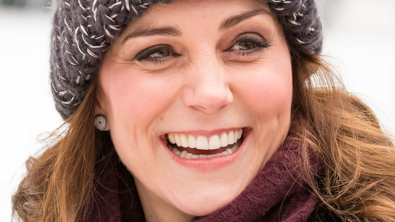 Kate Middleton laughing