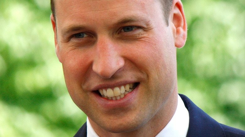 Prince William smiling