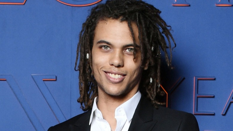 Roberto Rossellini Jr. smiling