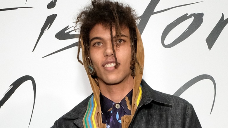 Roberto Rossellini Jr. smiling
