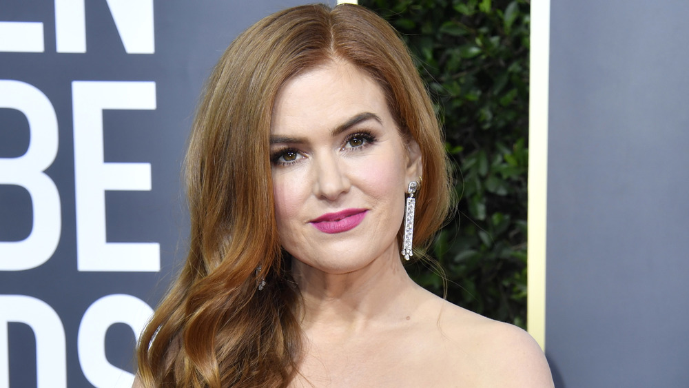 Isla Fisher on a red carpet