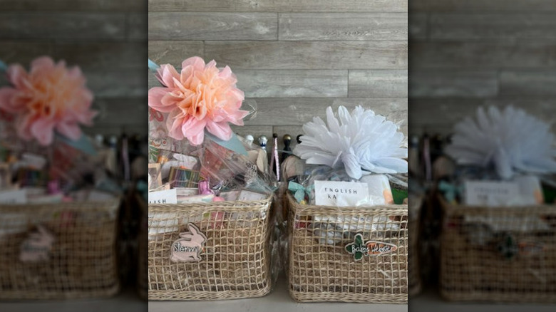 Baskets for Stormi Webster and Baby Webster