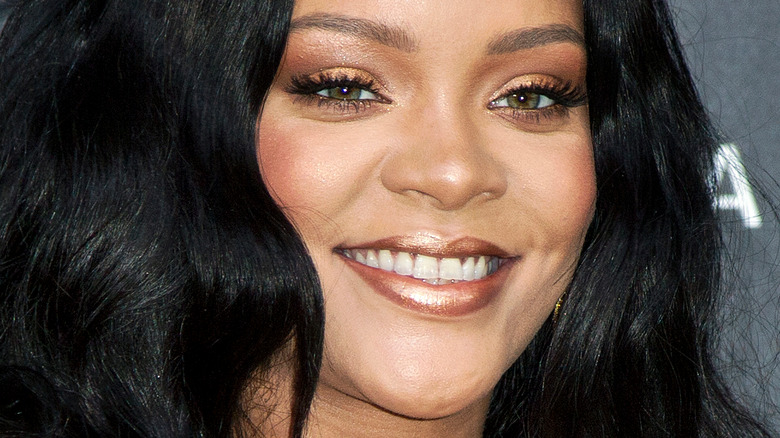 Rihanna smiling