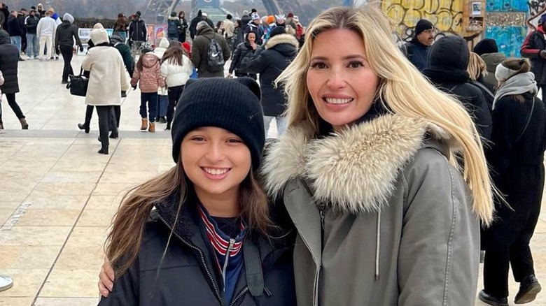 Arabella Kushner and Ivanka Trump smiling