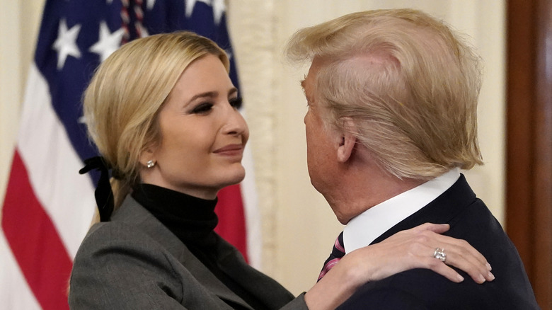 Ivanka and Donald Trump