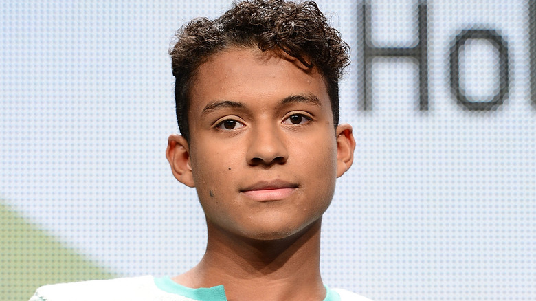 Jaafar Jackson posing
