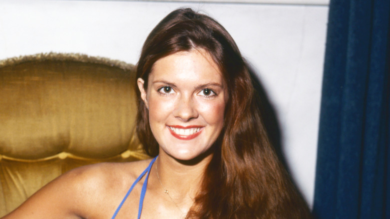 Karen Mayo-Chandler posing for cameras in 1979
