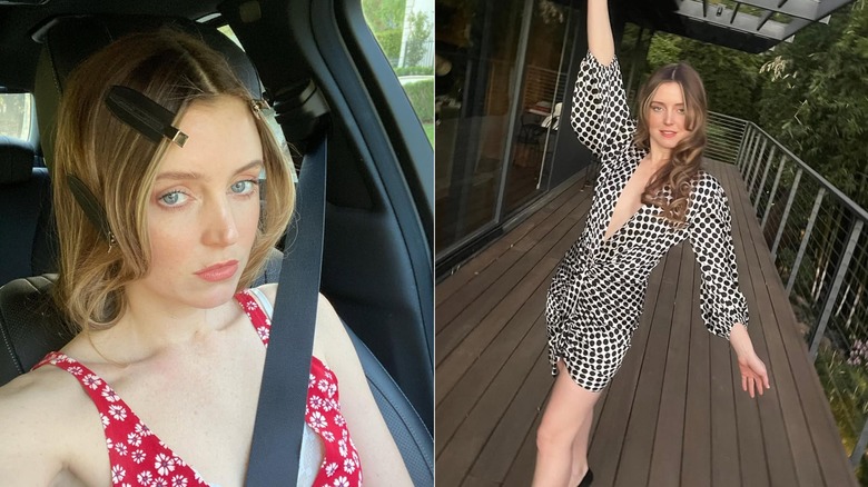 Lorraine Nicholson selfie