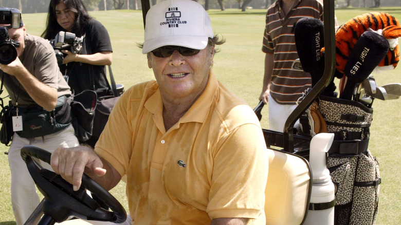 Jack Nicholson golf