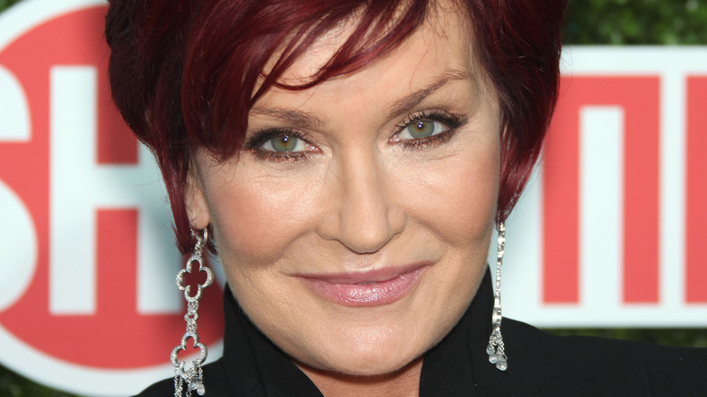 Sharon Osbourne smiling