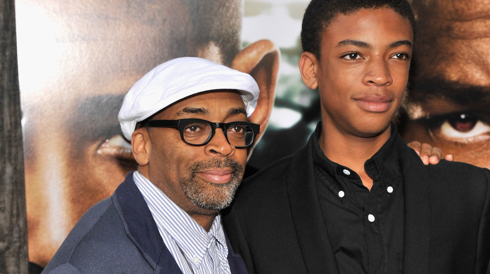 Spike Lee and Jackson Lee posing