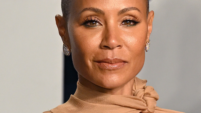 Jada Pinkett Smith attends the 2022 Vanity Fair Oscar Party Hosted