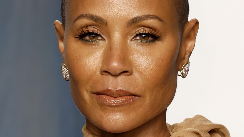 Jada Pinkett Smith poses Oscars party