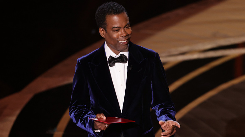 Chris Rock presenting Oscars 2022