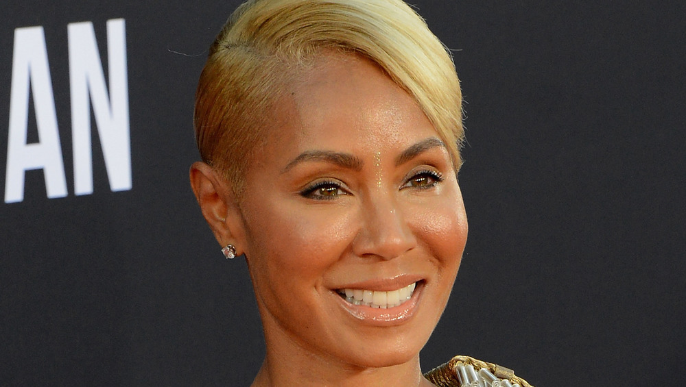 Jada Pinkett Smith smiling on the red carpet