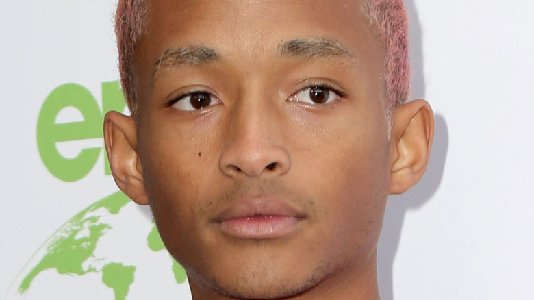 Pink-haired Jaden Smith