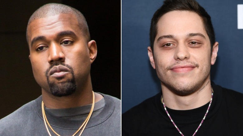 Kanye West and Pete Davidson split 